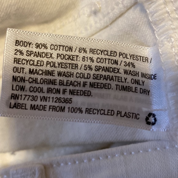 Universal Thread Women's High-Rise Straight Leg Jeans White Size 18 - Picture 4 of 12